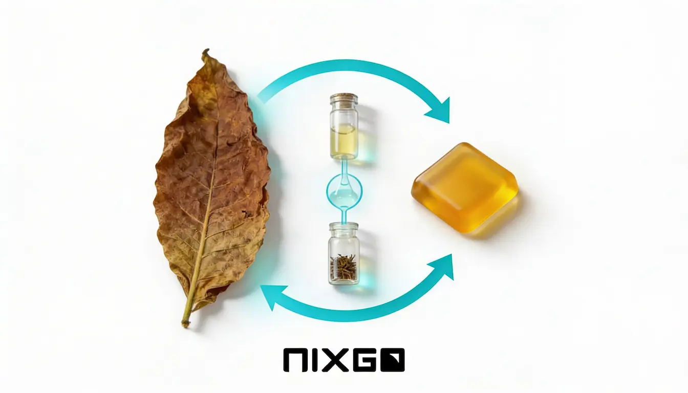 de dónde viene la nicotina origen natural planta tabaco extracción