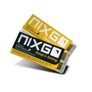 Nixgo Mango Maracuyá gomas nicotina Smooth 2mg Strong 3.5mg tropical natural México