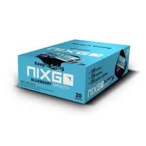 Nixgo Mora Azul Smooth 2mg caja 20 paquetes arándano mayoreo México