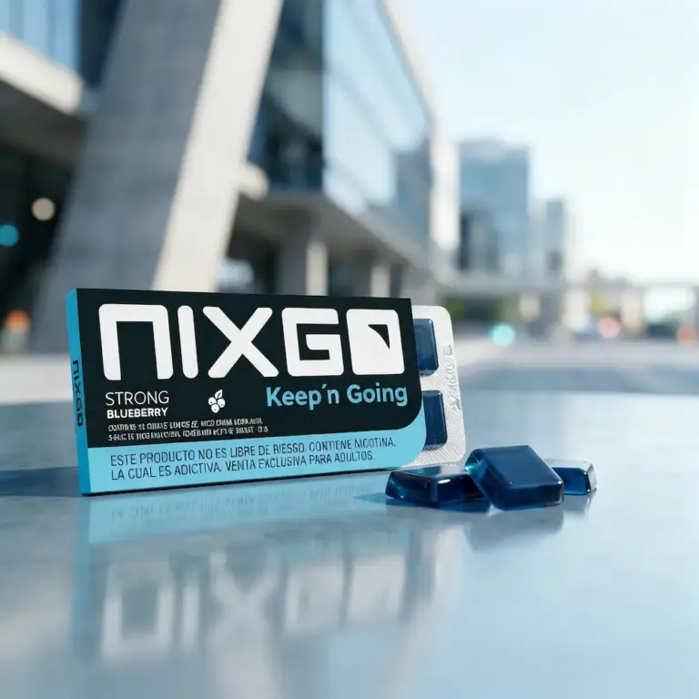 Gomas suaves de nicotina Nixgo - Alternativa a bolsas tradicionales sin picor ni ardor en México